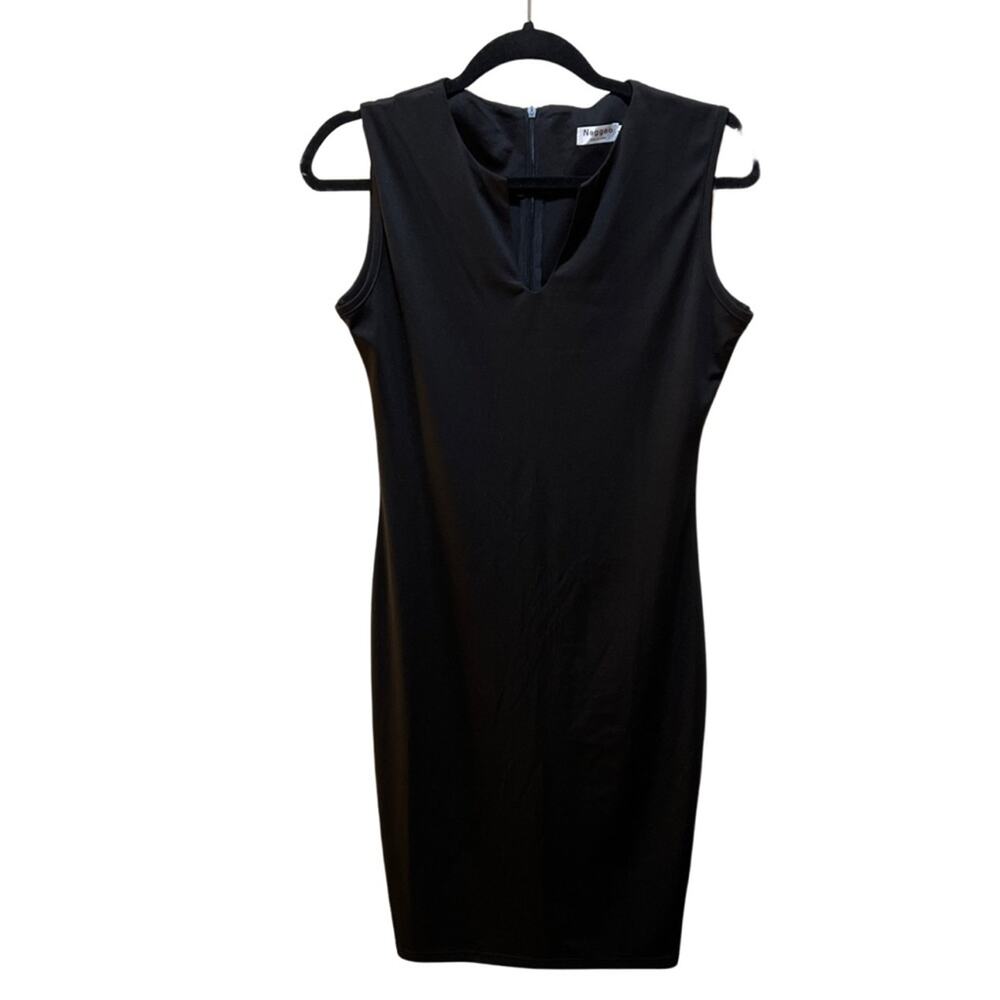 Naggoo Sleeveless V Neck Midi Dress Size L